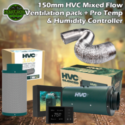 150mm HVC Mixed-Flow Ventilation pack (includes Pro Temp/Humidity/Speed controller)