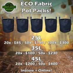 4 x 25L Eco Fabric Pots